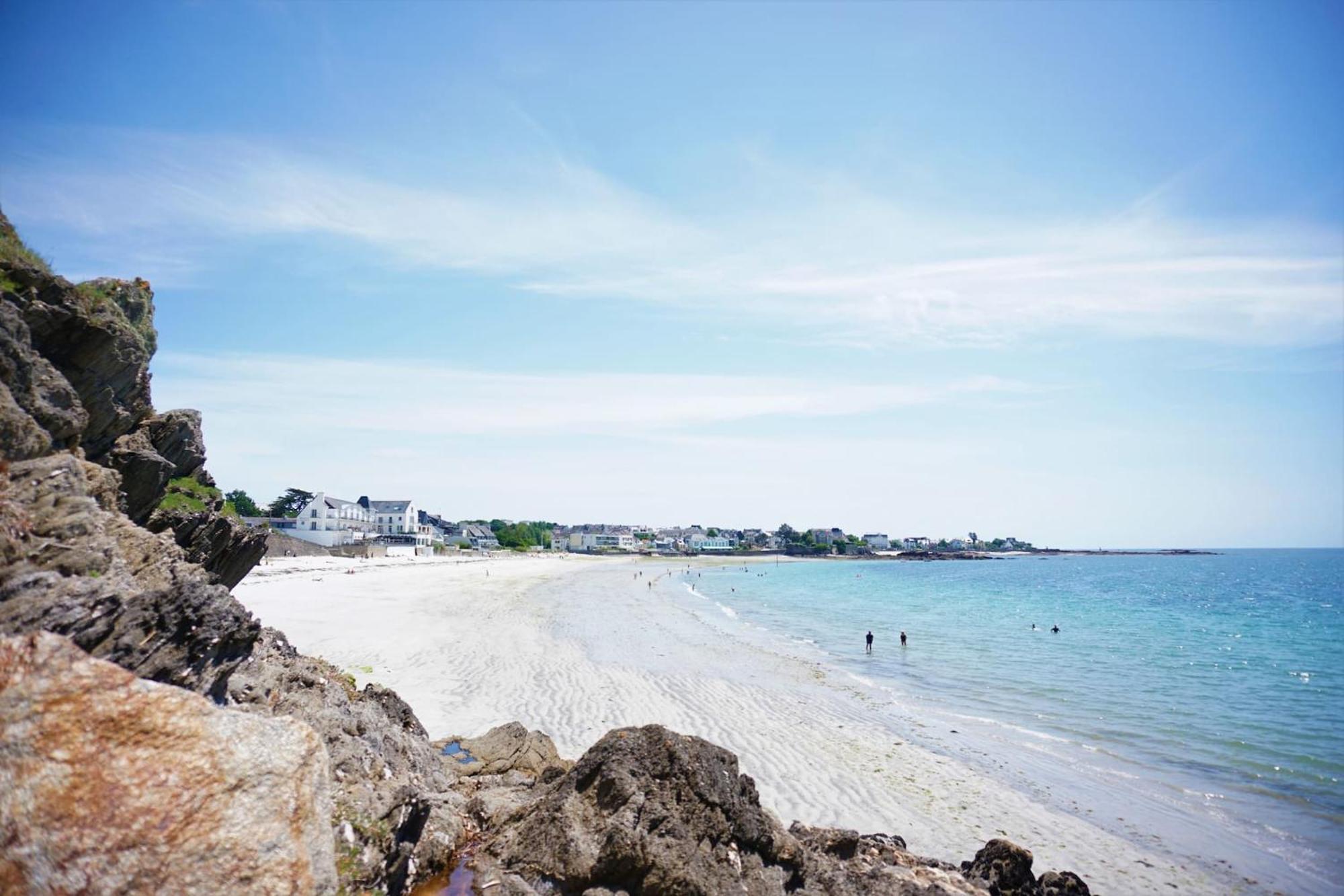 -Te Moana- Beau T2 Bis Surplombant La Mer Avec Parking Concarneau Buitenkant foto