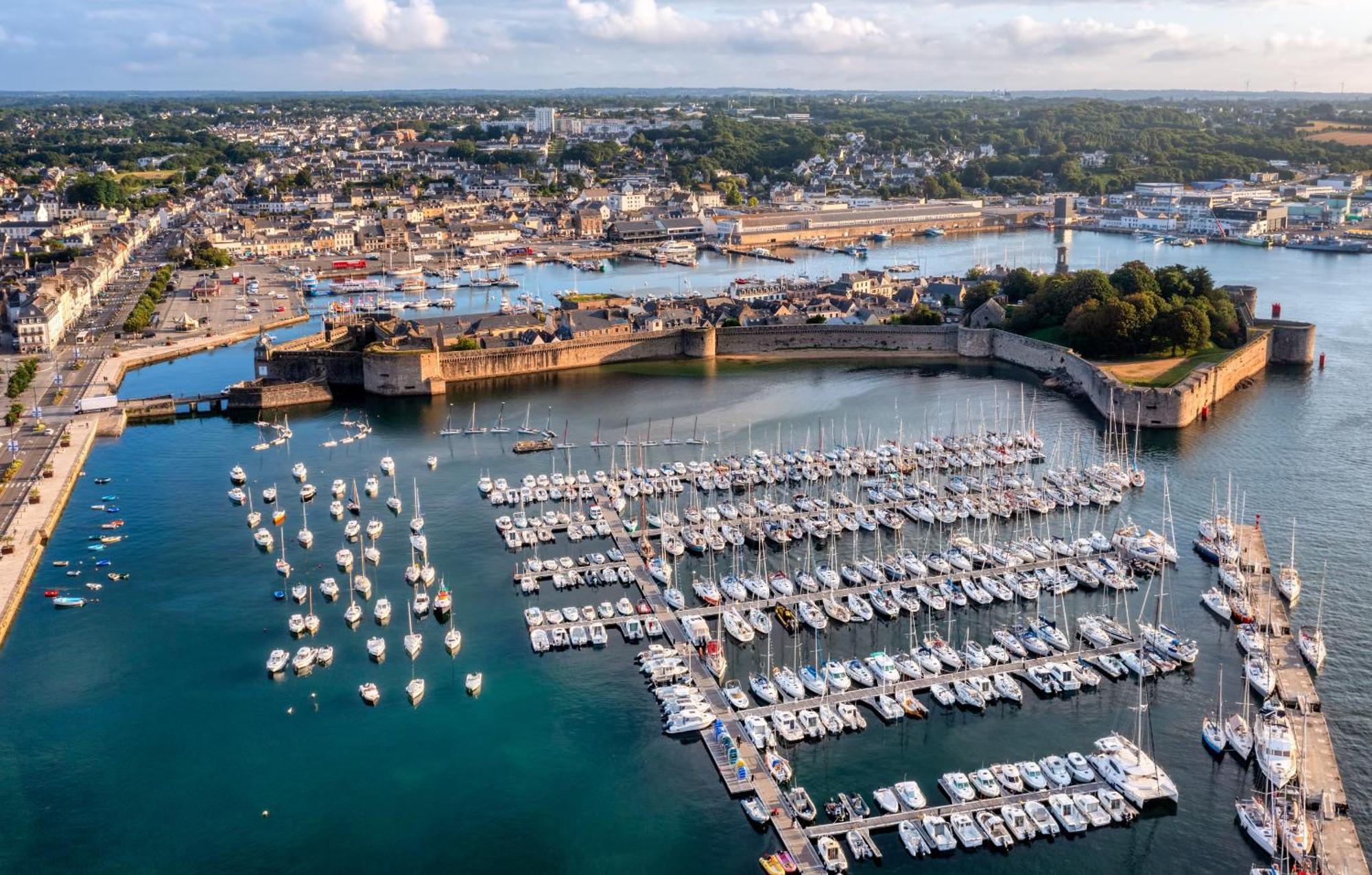 -Te Moana- Beau T2 Bis Surplombant La Mer Avec Parking Concarneau Buitenkant foto